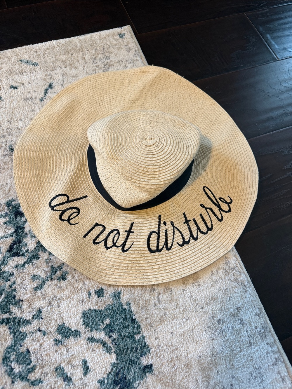 Do Not Disturb Beach/Pool Hat